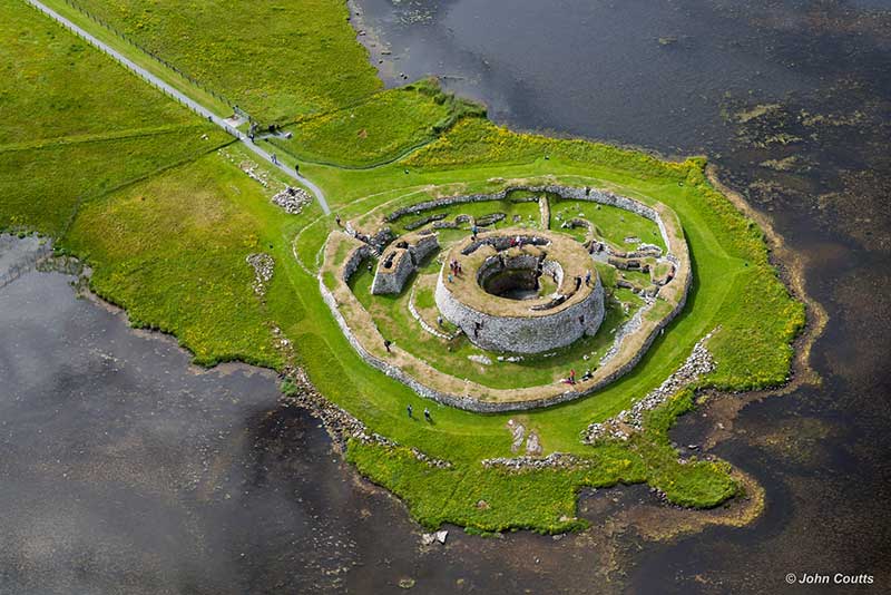 Lerwick walk + broch